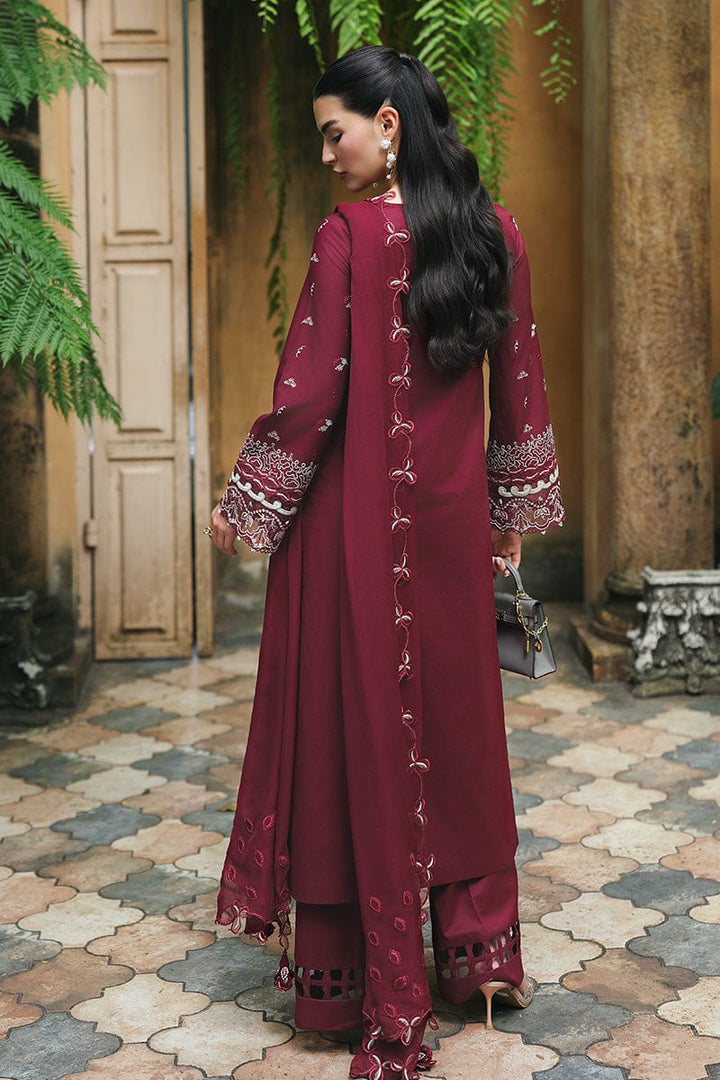 Qalamkar Qline Lawn Drop 1 – RP-12 GARNET