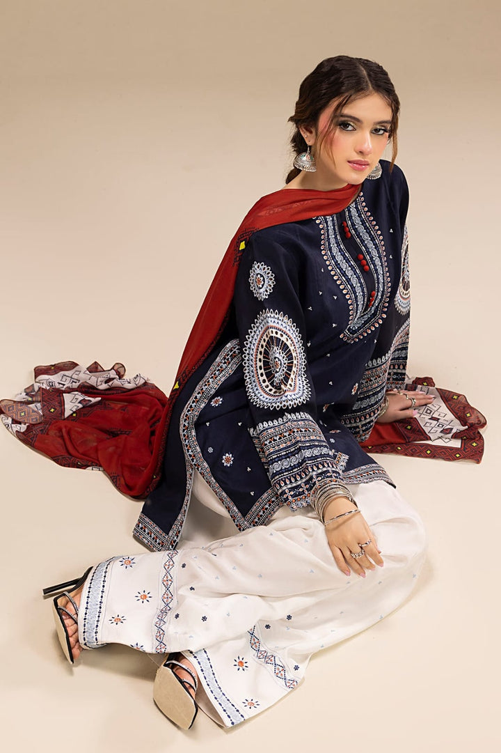 Jazmin – Premium Embroidered 3-Piece Traditional Suit