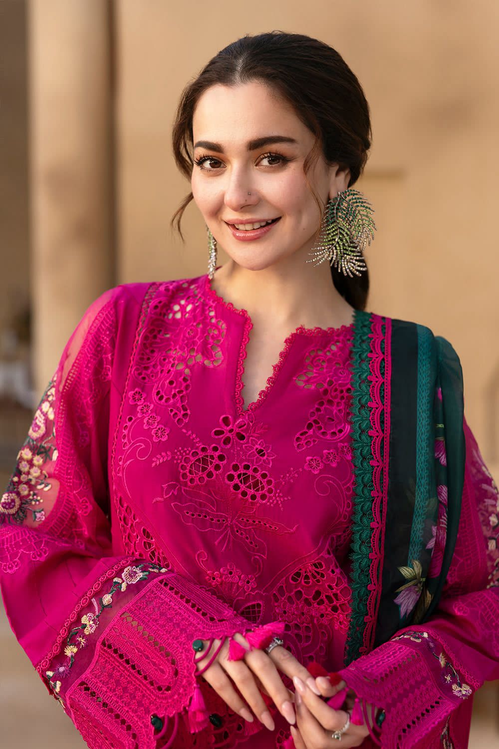 SAIRA RIZWAN | FULLY HEAVY MULTI THREAD EMBROIDERED