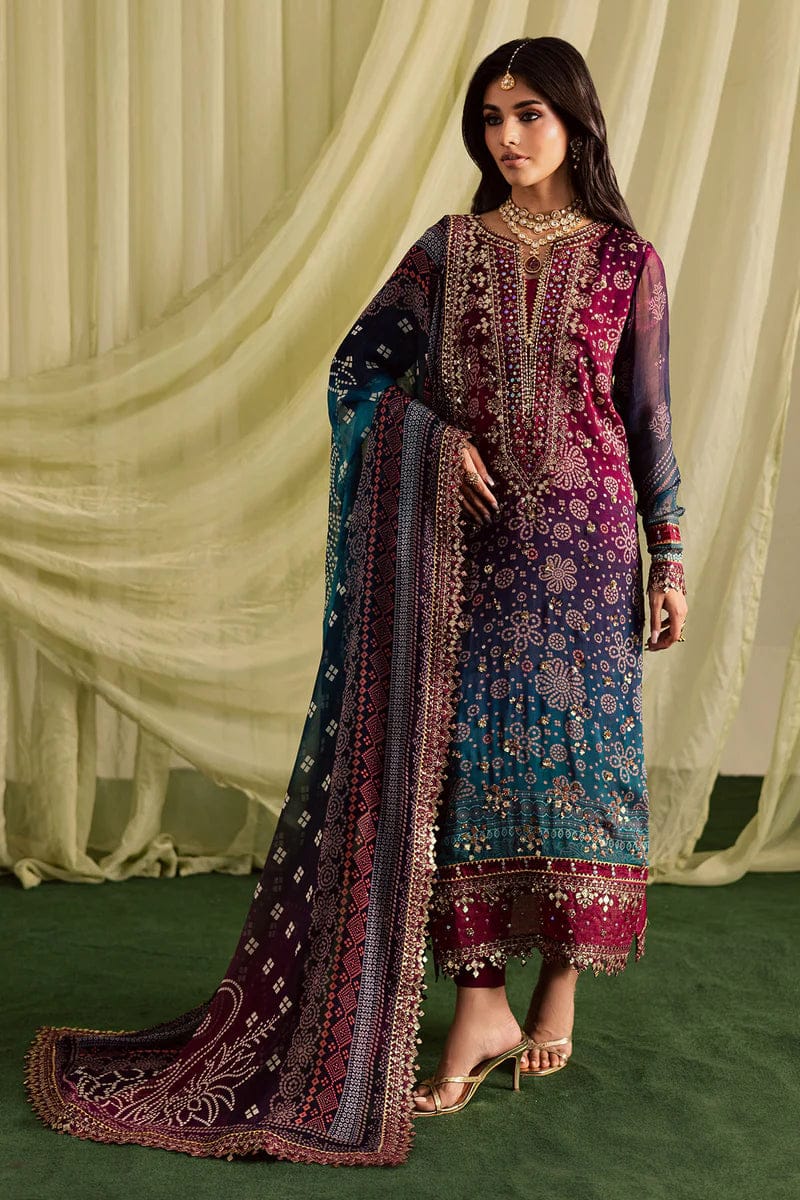 Nureh Jugni Festive Collection - Embroidered 3-Piece Lawn Suit