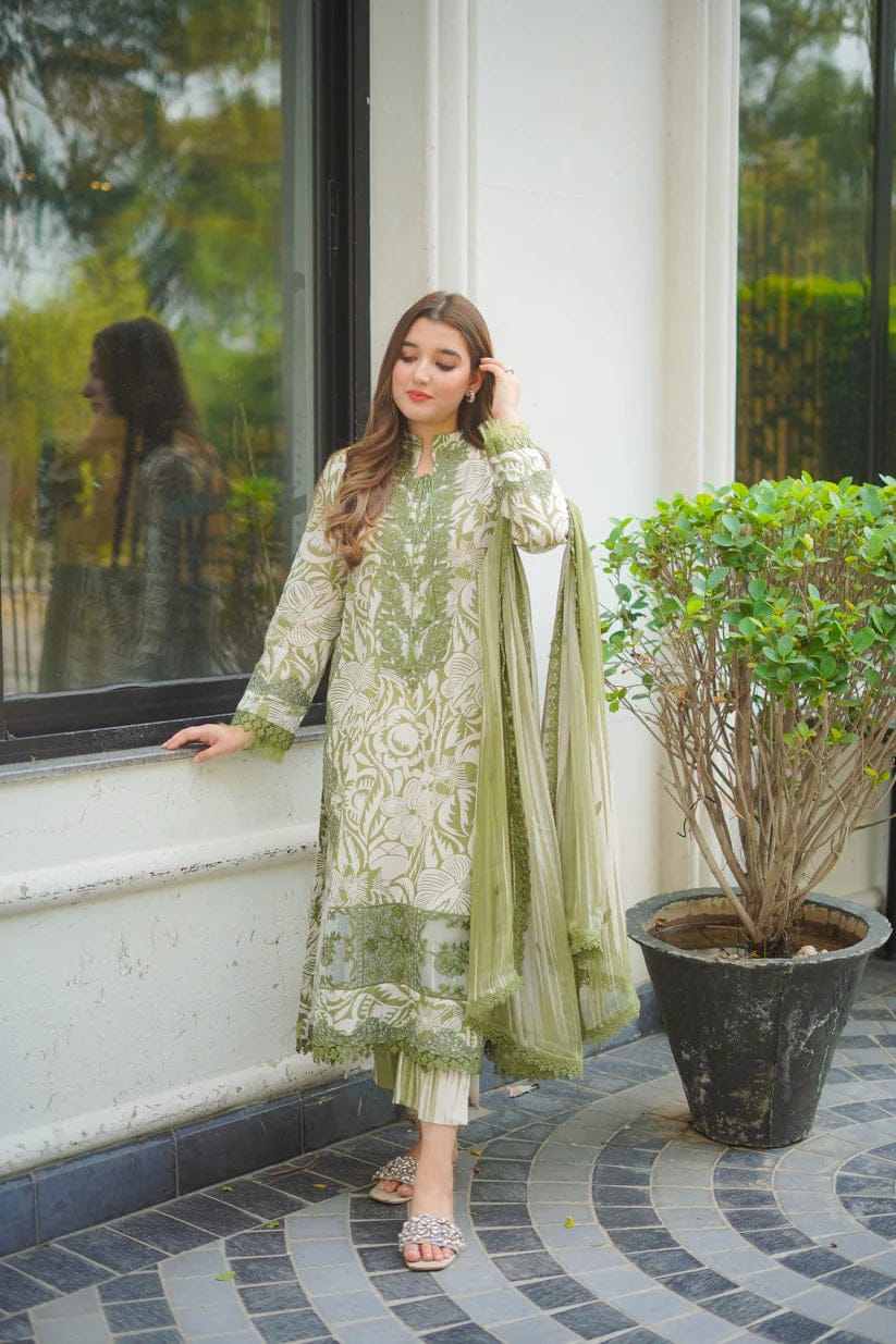 Aneela’s | 3PC EMBROIDERED LAWN
