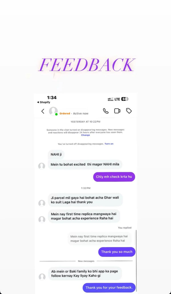 Customer review 1